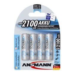 Ansmann pile nimh maxe, mignon (aa), 2.100 mah, blister de 2