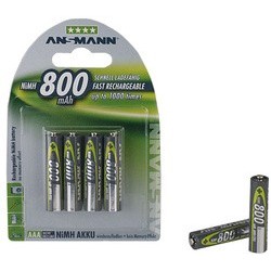 Ansmann pile nimh premium, micro aaa, 1.100mah, blister de 4