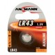 Ansmann pile bouton alcaline "lr44", 1,5 volt (v13ga)