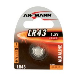 Ansmann pile bouton alcaline "lr41", 1,5 volt (ag3)