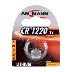 Ansmann pile bouton en lithium "cr1220", 3,0 v, blister d'1