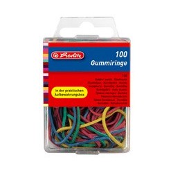 Herlitz bracelets caoutchouc, couleurs assorties, tailles