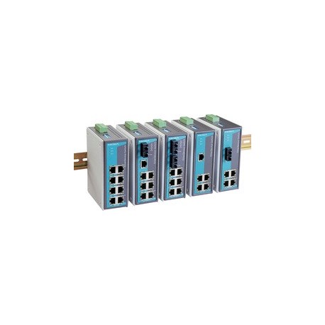 Moxa switch unmanaged industriel ethernet, 4 x ports rj45