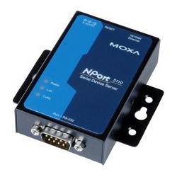 Moxa serveur serial device, 1 port, rs-232, nport-5110