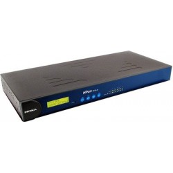 Moxa industrial ethernet serial device server 19", 8 ports,