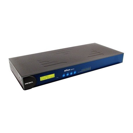 Moxa industrial ethernet serial device server 19", 8 ports,