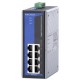 Moxa unmanaged industriel gigabit ethernet switch, 8 ports