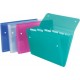 Rexel trieur ice, format a4, 6 compartiments, en pp,