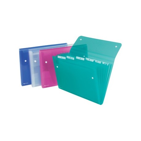 Rexel trieur ice, format a4, 6 compartiments, en pp,