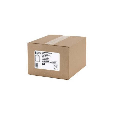 Gpv pochettes d'expédition, c4, 229 x 324 mm, blanc, 90 g/m2