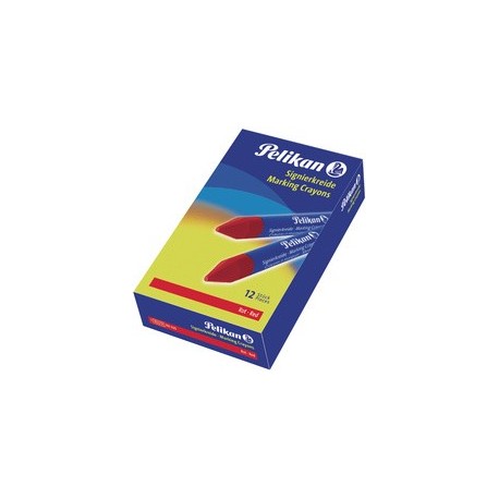 Pelikan crayons à marquer 762, bleu, diamètre: 13,5 mm (LOT DE 12)