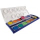 Pelikan boîte de peinture standard d'école k12, 12 couleurs