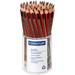 Staedtler crayon d'initiation à l'écriture jumbo, carquois (LOT DE 50)