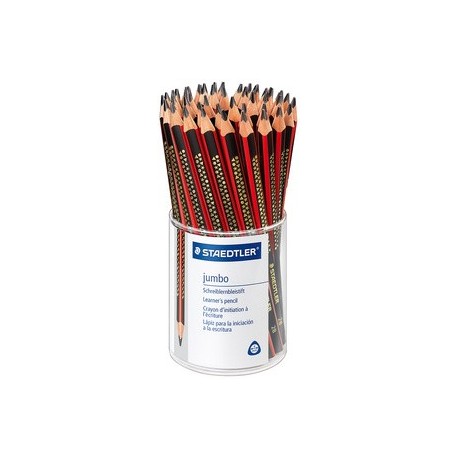 Staedtler crayon d'initiation à l'écriture jumbo, carquois (LOT DE 50)