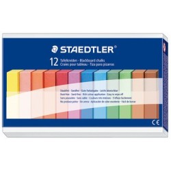 Staedtler craie pour tableau, assortie dans les couleurs,