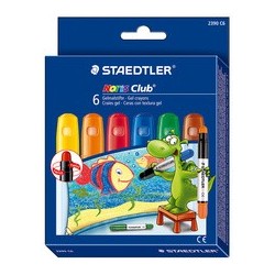 Staedtler craie gel, étui de 6 en carton