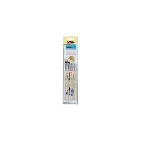 Kreul set de pinceaux brosse hobby line "ecole + loisirs"