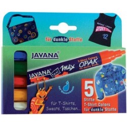 Kreul marqueur pour tissu javana "texi mäx opak", boîte