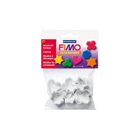 Fimo moules à découper pour pâte à modeler, en métal, 6