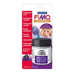 Fimo vernis mat satiné, 35 ml en flacon