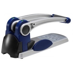 Rexel perforateur gros travaux hd2300x, bleu / argent / noir