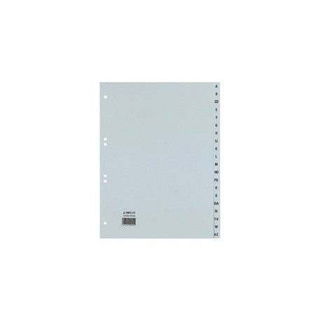 Hetzel intercalaires plastiques, a-z, a4, pp, 20 positions