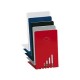 Wedo serre-livres (l)140 x (p)140 x (h)120 mm, noir (LOT DE 2)