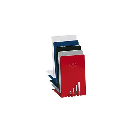 Wedo serre-livres (l)140 x (p)140 x (h)120 mm, noir (LOT DE 2)