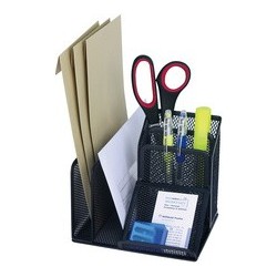 Wedo multipot office, 4 compartiments, noir, à base de fil