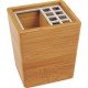 Wedo porte-crayons, en bambou, rectangulaire