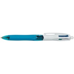 Bic stylo à bille rétractable 4 à couleurs,
