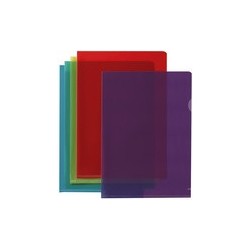 Elba pochettes-coin haute résistance, a4, en pvc 0,15 mm,