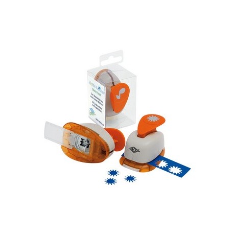 Wedo perforateur de motif, grand, présentoir de 12, assortis (LOT DE 12)
