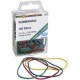 Wedo bracelets caoutchouc, couleurs assortis, tailles mix,