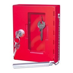 Wedo boîte pour clé de secours, couleur: rouge