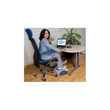 Wedo repose-pieds relax plus, réglable en hauteur, gris