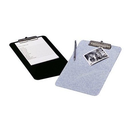 Wedo porte-bloc, a4, en plastique abs, noir, coins arrondis
