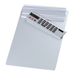Wedo porte-blocs, a4, avec calculatrice amovible, en