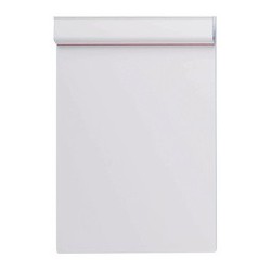Maul porte-blocs plastique, pince sur le bord long, a3