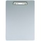 Maul porte-bloc en aluminium, format a4, avec pince nickelée