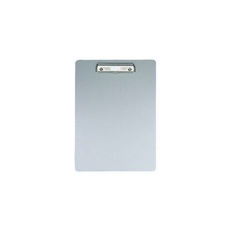 Maul porte-bloc en aluminium, format a4, avec pince nickelée
