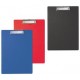 Maul porte-bloc avec film de protection, format a4, bleu
