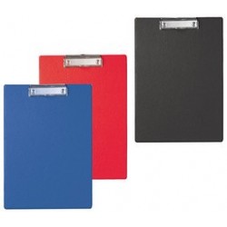 Maul porte-bloc avec film de protection, format a4, bleu