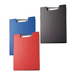 Maul porte-blocs avec film de protection, format a4, bleu,
