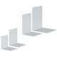 Maul serre-livres en acrylique, transparent, 80x100x100 mm
