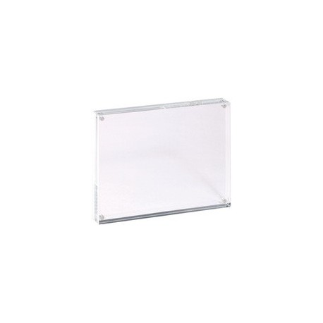 Maul cadre-photo, (l)178 x (p)30 x (h)127 mm, transparent