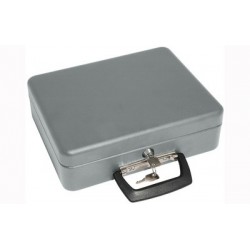 Wedo coffret caisse standard, gris, en tôle d'acier poudré,