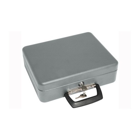 Wedo coffret caisse standard, gris, en tôle d'acier poudré,
