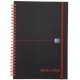 Oxford black n' red collegeblock, din a4, kariert, pp