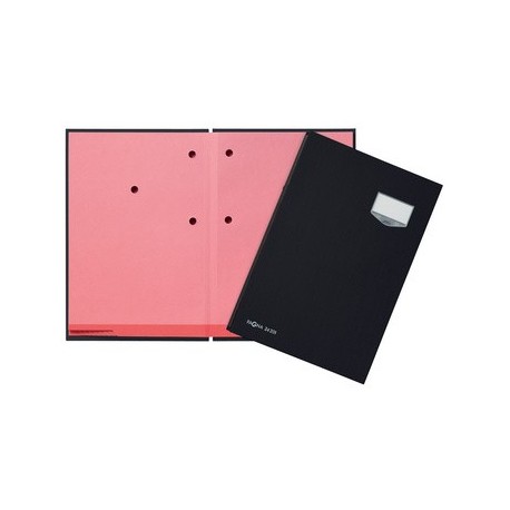 Pagna parapheur "de luxe", a4,  20 compartiments, rouge